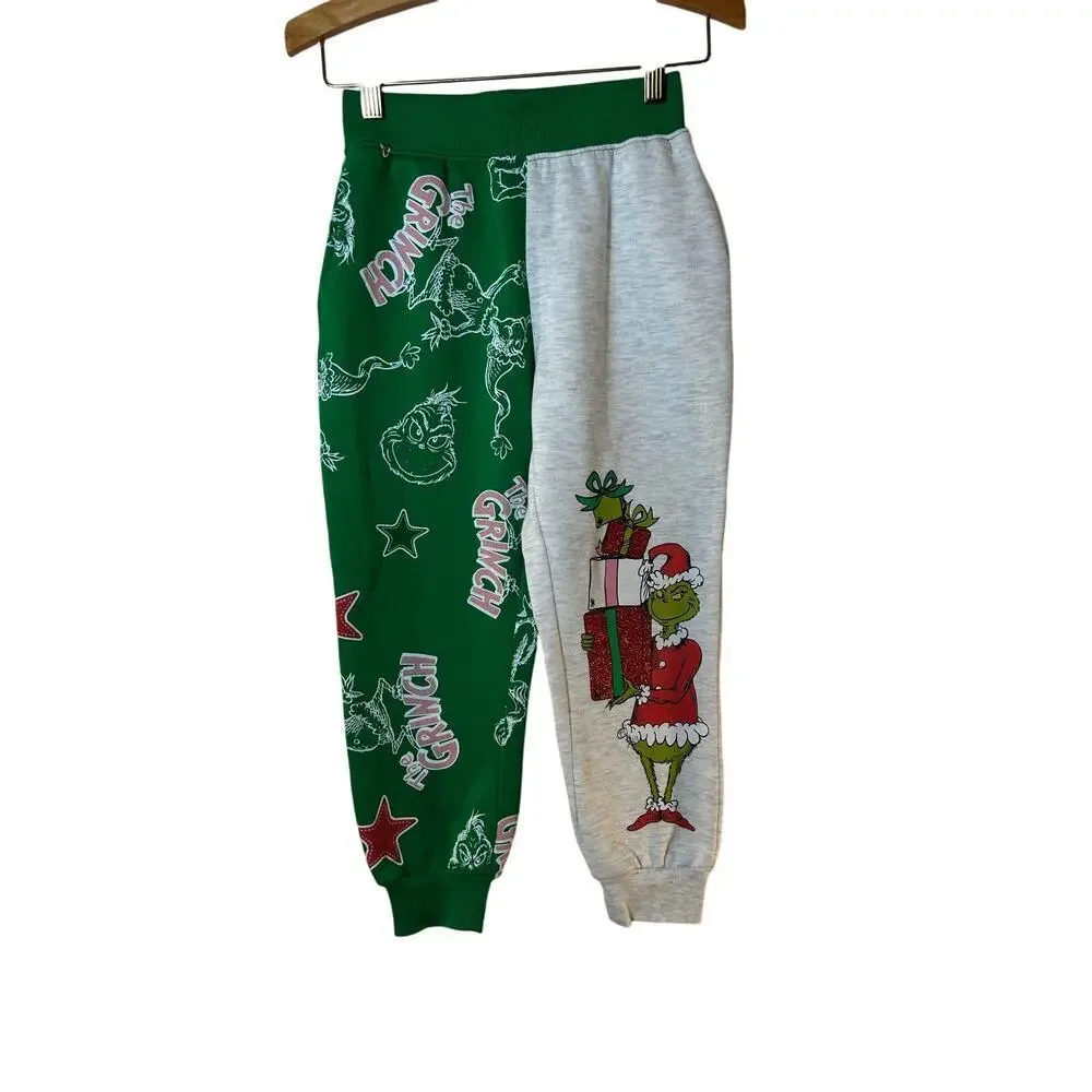 THE GRINCH-DR SEUSS Girl’s 2 piece Sweatsuit / Size: Small